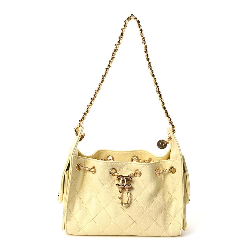 Caviar Quilted Mini Chanel 25 Handbag #337561C89B